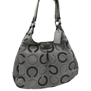 CNY: Coach Signature “C” Jacquard Shoulder Bag